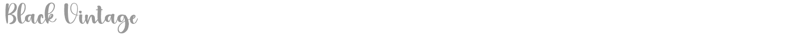 Black Vintage font preview